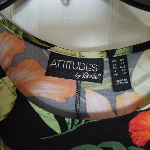 Attitudes by Renee floral Dress - Picture 3 of 3